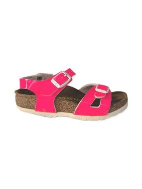 Birkenstock Kids Hot Pink Two-Buckle Sandal